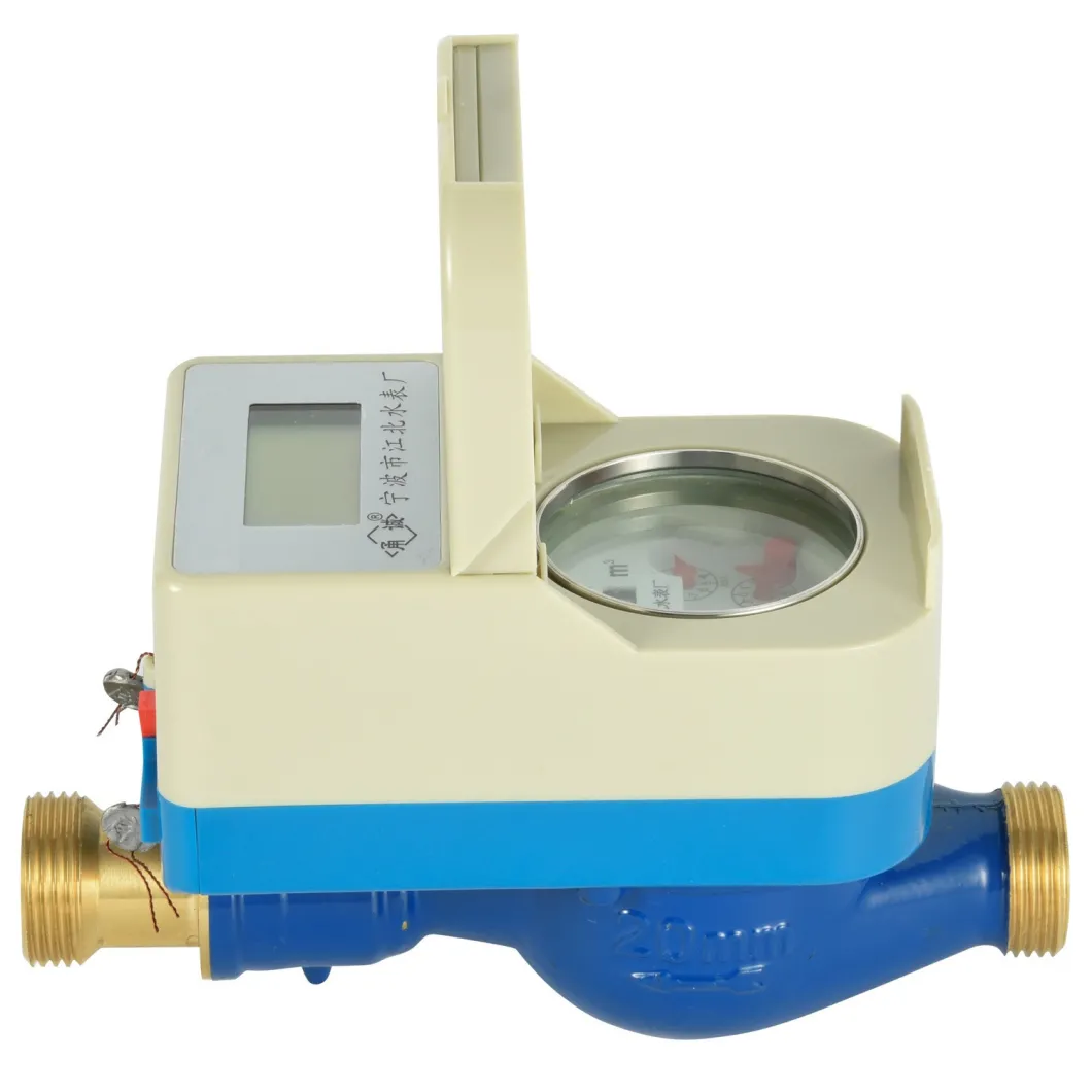 Class C Normal Size Prepayment Water Meter Multijet Wet Type Plug-in Card Type